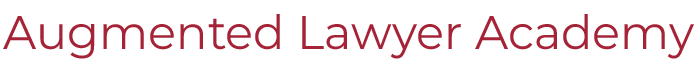 Augmented Lawyer Academy logo