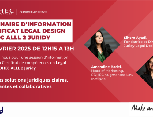 [Webinaire d’information] Legal Design : certifiez vos compétences en équipe pour renforcer votre impact