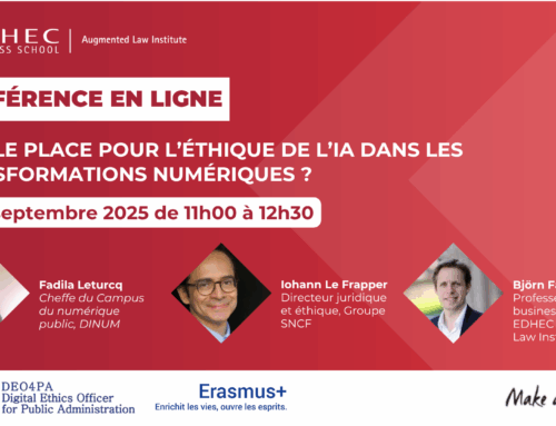 [Conférence en ligne]Quelle place pour l’éthique de l’IA dans les transformations numériques ?