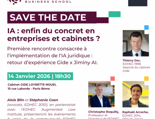 [Rencontre EDHEC LAW ALUMNI x GIDE] IA : enfin du concret en entreprises et cabinets ?
