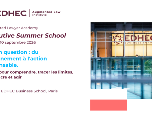Executive Summer School 2026 – « L&rsquo;IA en question : du discernement à l&rsquo;action responsable »